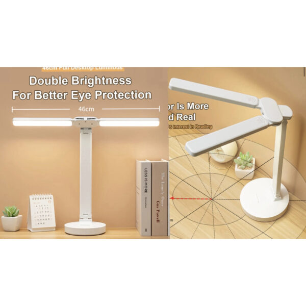 Настольная светодиодная лампа с подставкой для телефона LED table lampAND-135