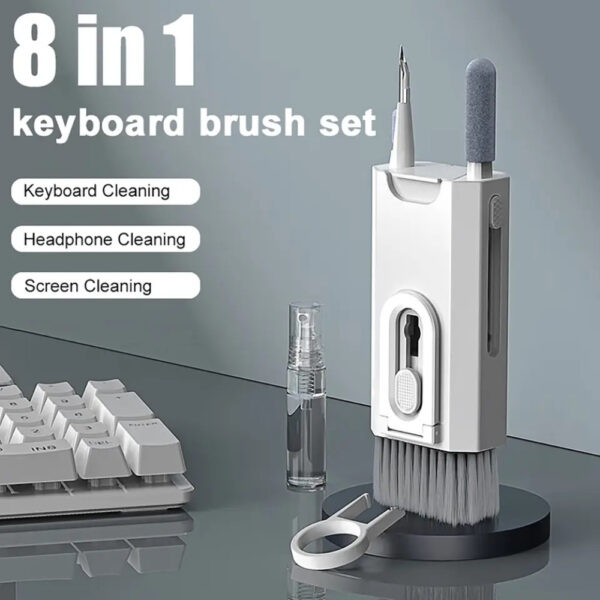Чистка 8 в 1, набір для чистки клавіатури та навушників Cleaning brushAND869