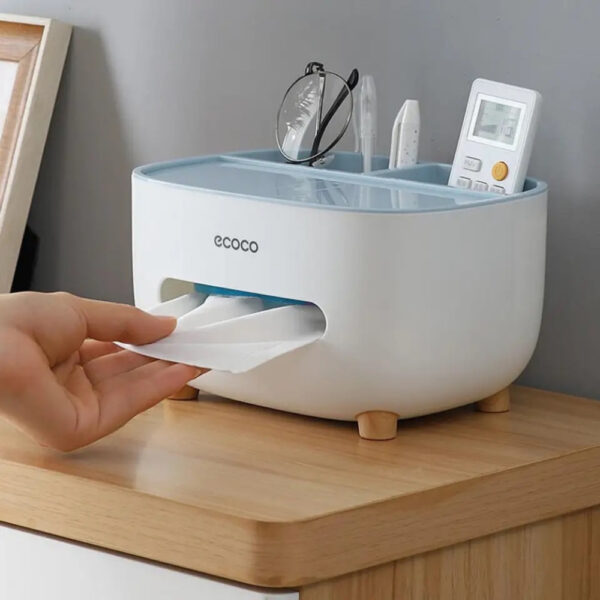 Контейнер для серветок, прихований тримач для телефону Tissue boxAND-117