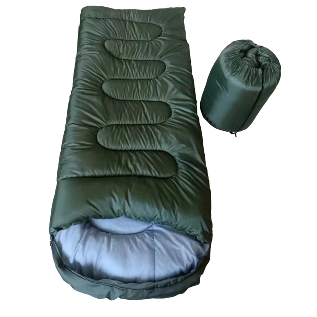Спальний мішок ЗЕЛЕНИЙ 220*70 1.3 kg Sleeping bag Sleeping bagAND-950-2 - Зображення 2