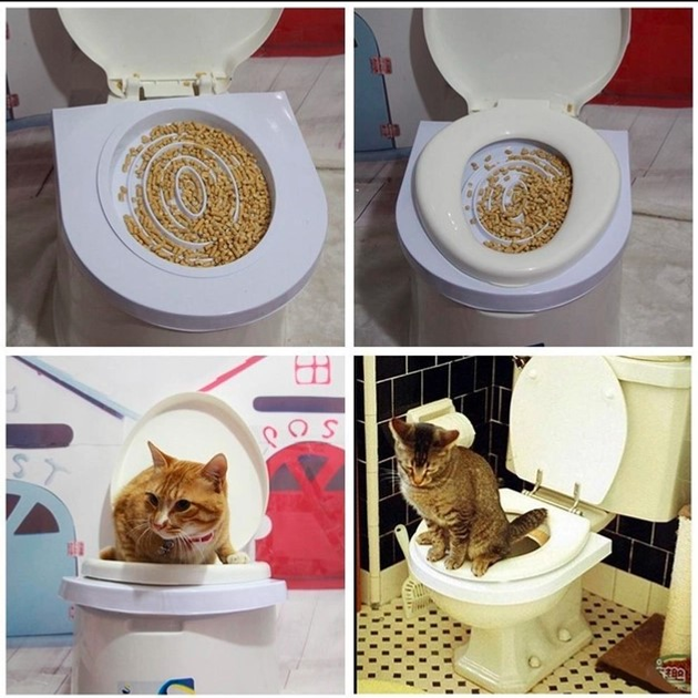 CitiKitty - набір для привчання кішки до унітазу - Зображення 2