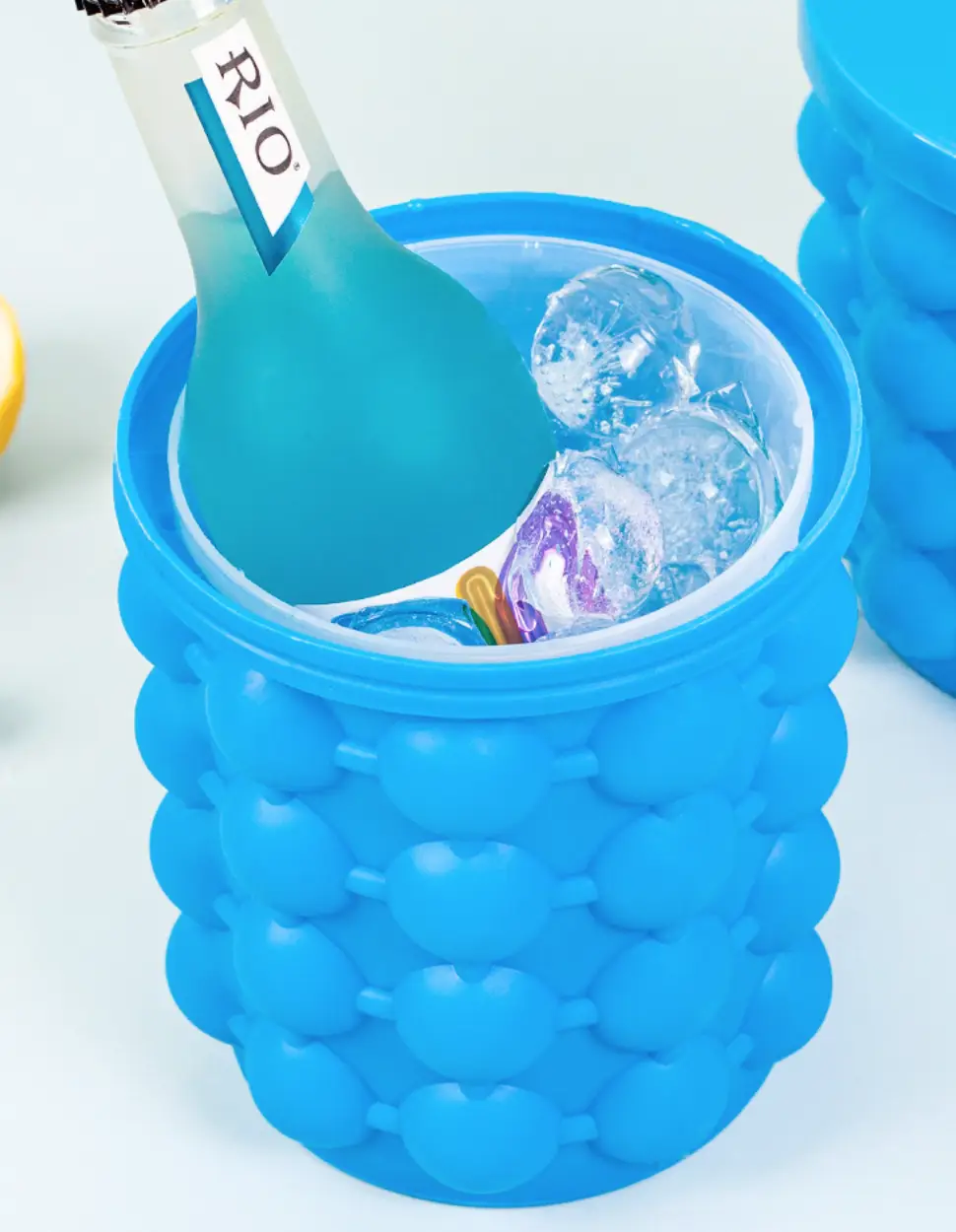 Лід Силіконова форма для льоду Ice Cube Maker Genie 50*50 - Зображення 4