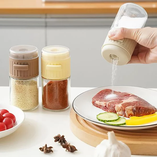 Сільничка Шейкер для солі з точним контролем кількості, 0,5 г Seasoning bottleLY-529
