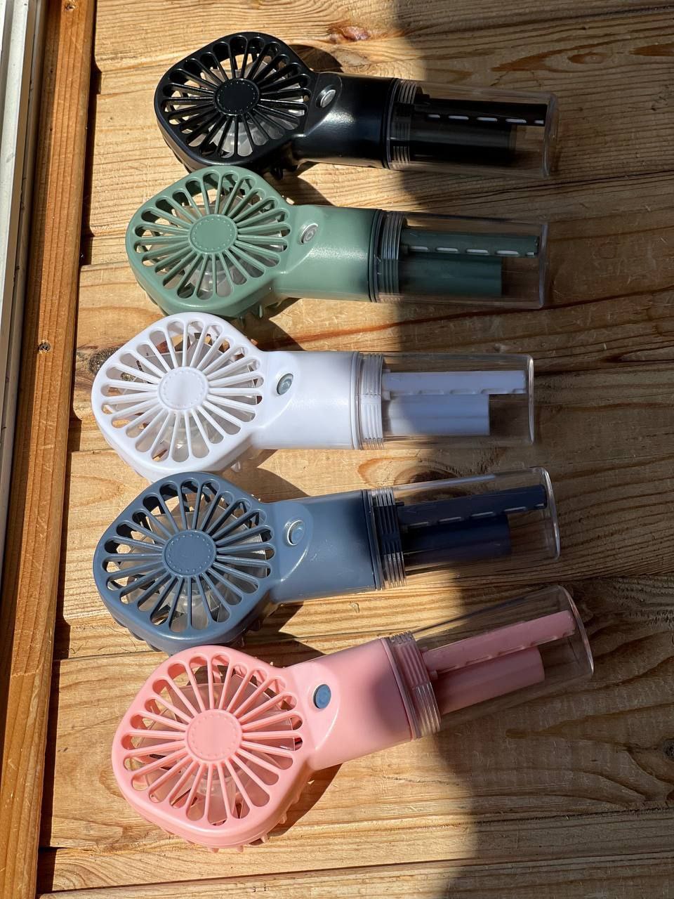 Вентилятор Ручний Портативний із розпиленням води Small fan AND EHF-12 - Зображення 3