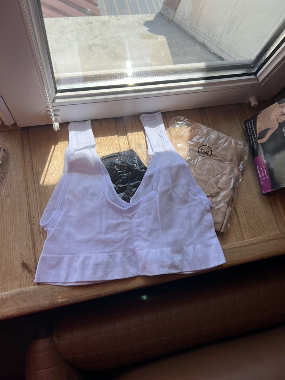 Бюстгальтер AHH Bra Ах Бра без чашок M L XL - Зображення 5