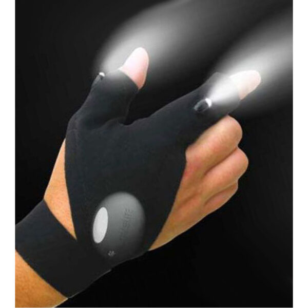 Рукавички Зі Вбудованим Ліхтариком Glove Light