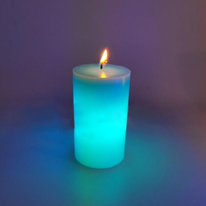 Свічка З воску з підсвічуванням Candled Magic 7 color 80
