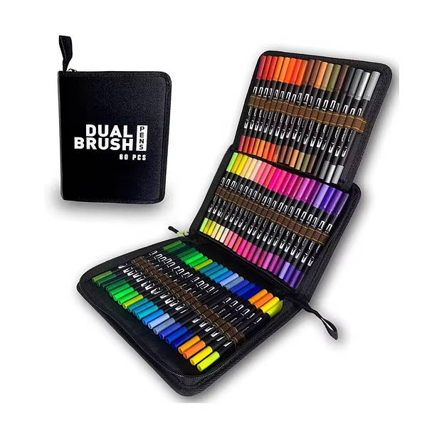 Акварель Color pencilAND 60 CD Художні Маркера з сумкою для малювання,
