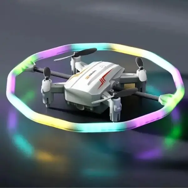 Квадрокоптер Дрон із кольоровим світлом PLANE TOYSBK2 дистанційним керуванням