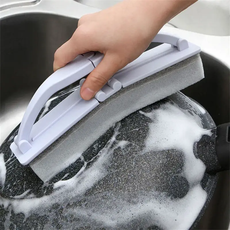 Губка Складна для вичавлювання води, щітка для чищення з ручкою WASHER AND534 - Зображення 3