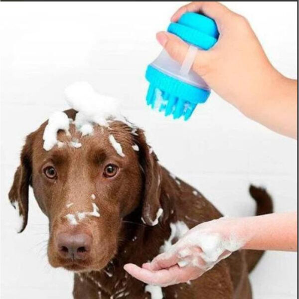 Щітка масажна для тварин CLEANING DEVICE THE GENTLE DOG WASHER
