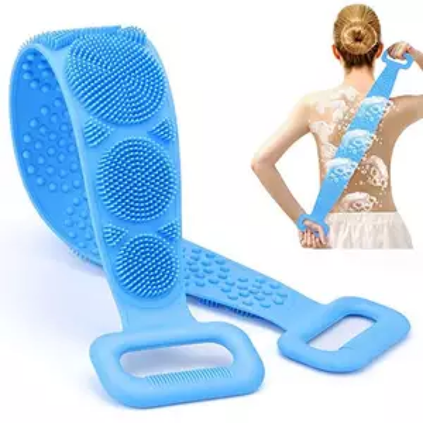 Силиконовая щетка для душа Silicon bath towel