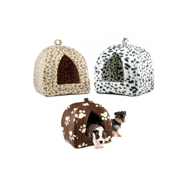 Мягкий домик для собак и кошек Pet Hut White Размер домика: 35см х 40см. БОЛЬШОЙ