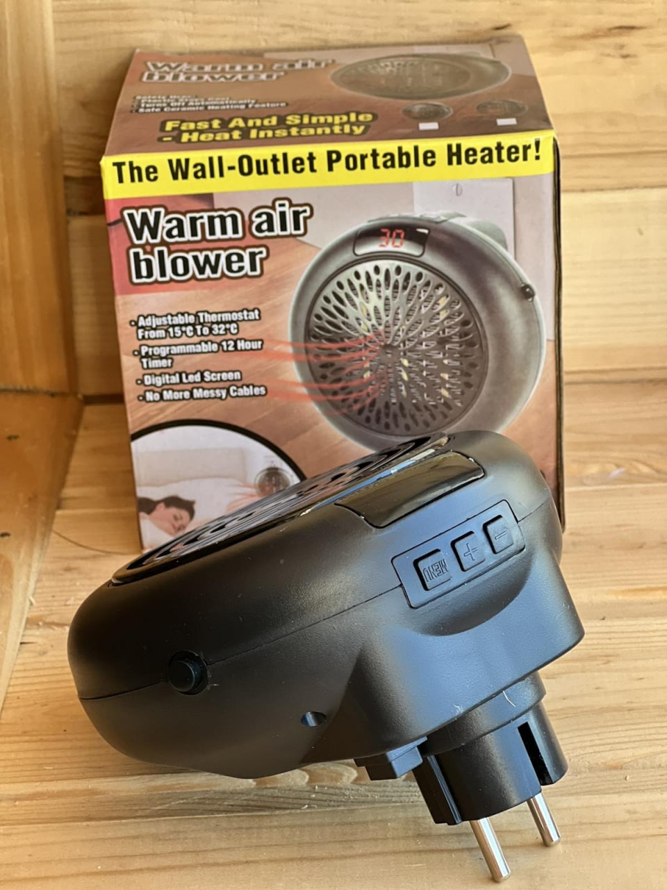 Обігрівач Electric Heater For Home 900w - Зображення 3