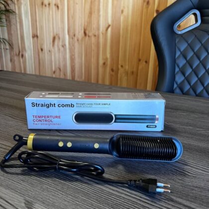 Щітка для укладання волосся, випрямляч Hair Straightener HQT-909