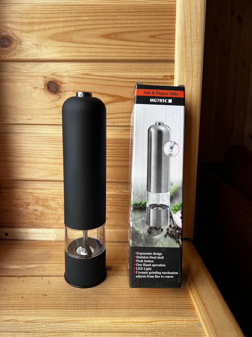 Електричний автоматичний млин для спецій DISPENER - Зображення 2