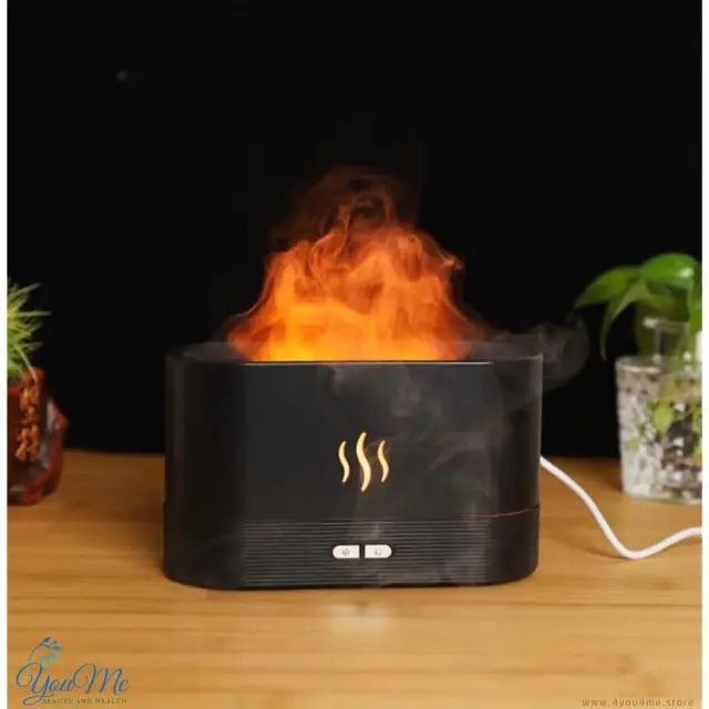 Зволожувач повітря з підсвічуванням / Камін AROMA DIFFUSER AND528 - Зображення 3