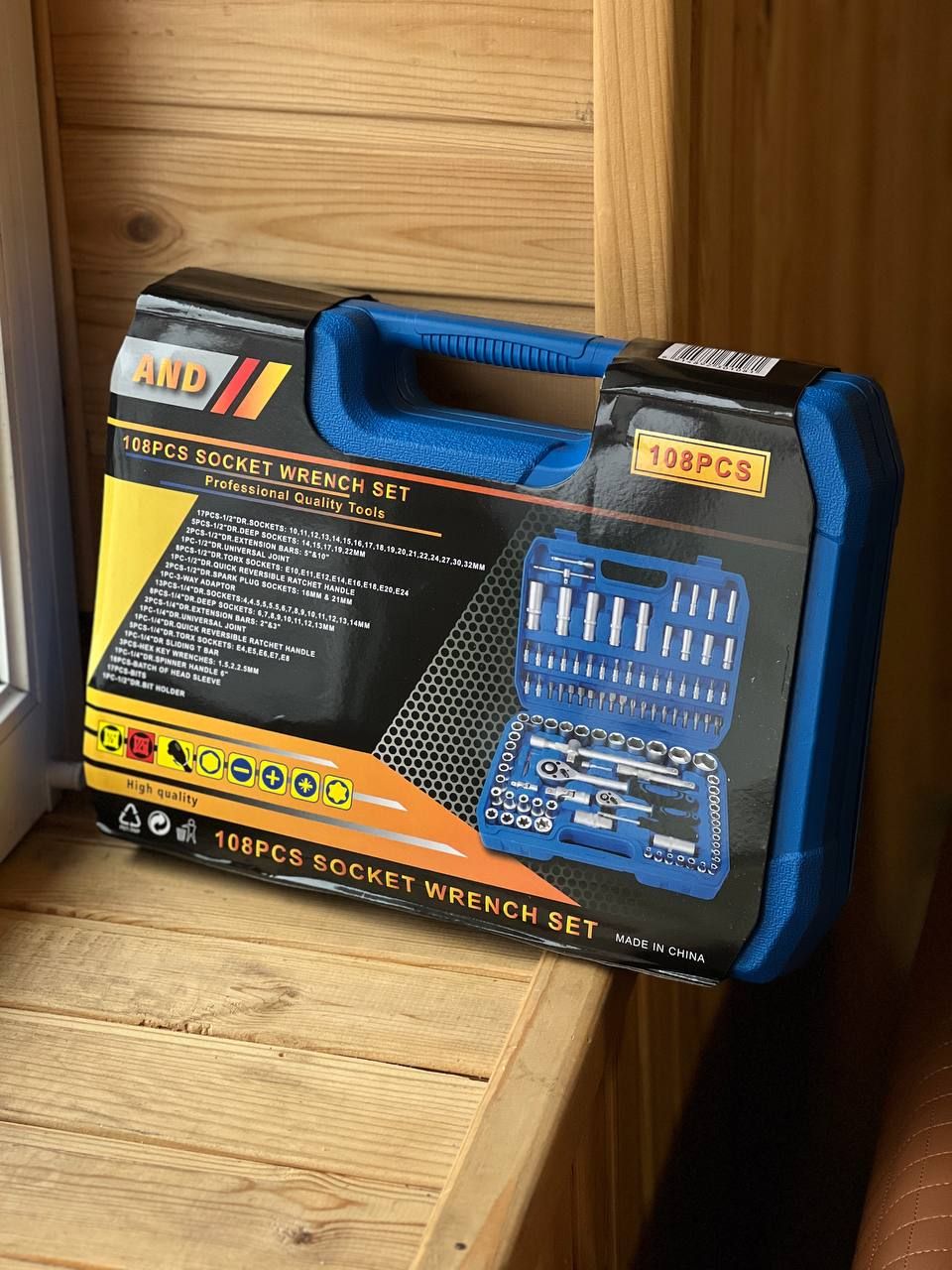 Набір інструментів професійний 108 од PIECE TOOL SET - Зображення 8