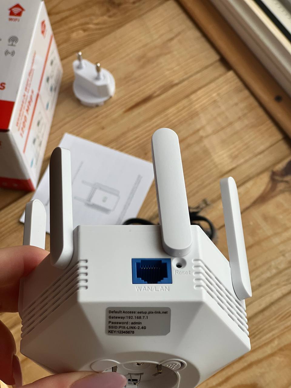 Репітер Бездротовий WI-FI репітер сигналу AND LV-WR56T - Зображення 4