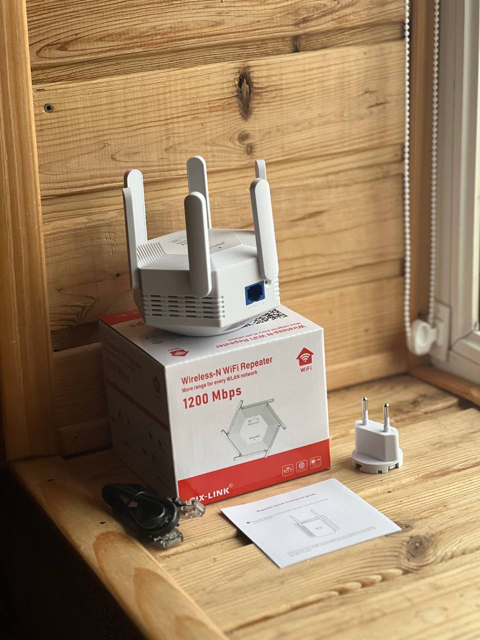 Репітер Бездротовий WI-FI репітер сигналу AND LV-WR56T - Зображення 2