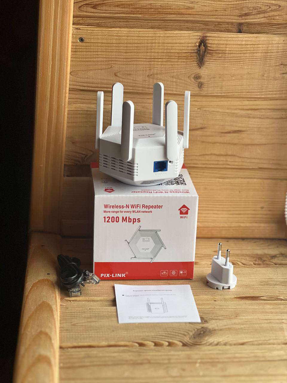 Репітер Бездротовий WI-FI репітер сигналу AND LV-WR56T - Зображення 3