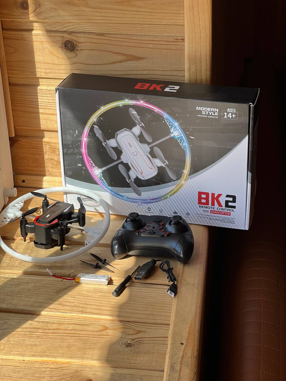 Квадрокоптер Дрон із кольоровим світлом PLANE TOYSBK2 дистанційним керуванням - Зображення 5