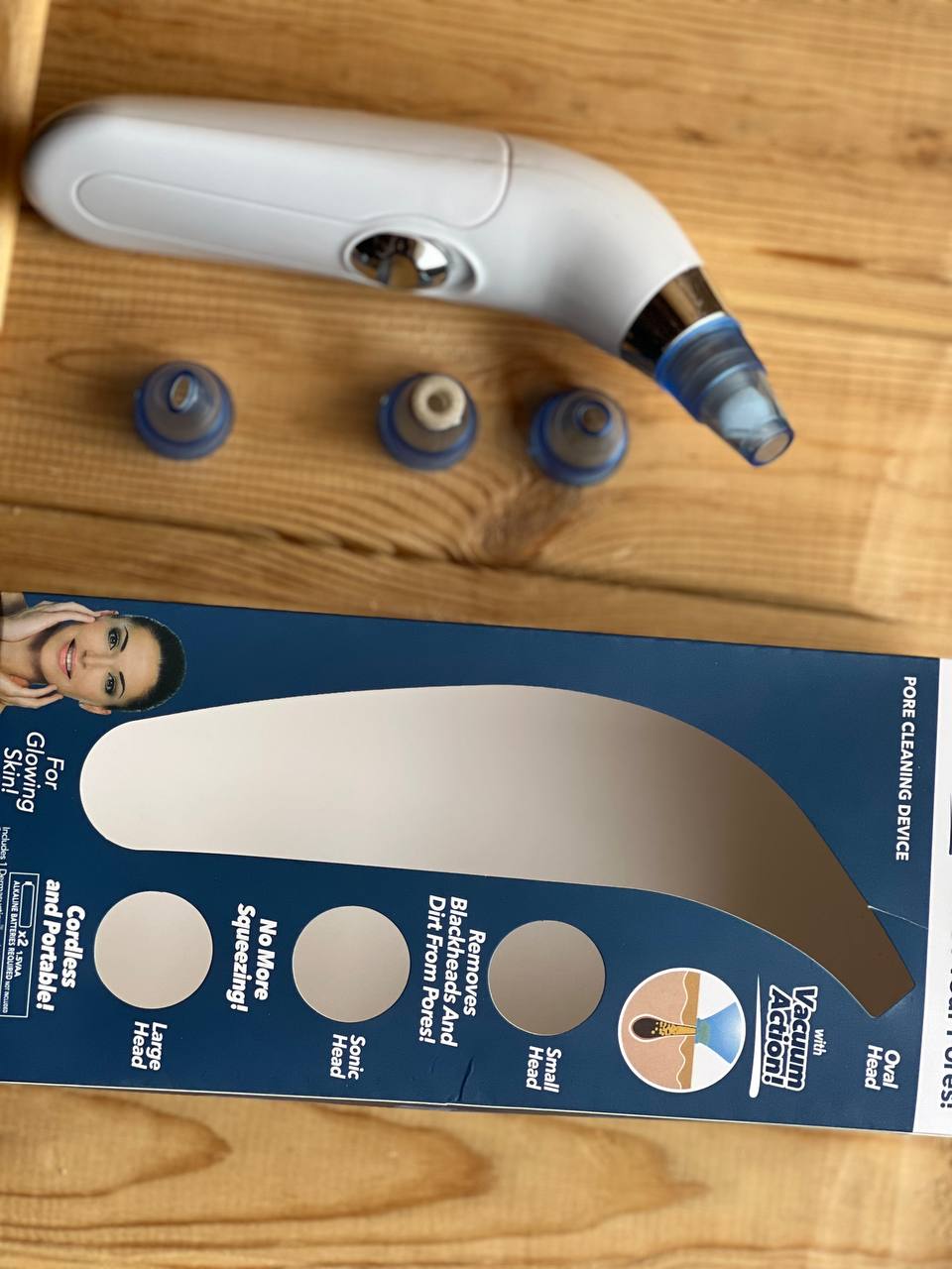Вакуумний апарат для чищення обличчя та пор Derma Suction 100 - Зображення 4