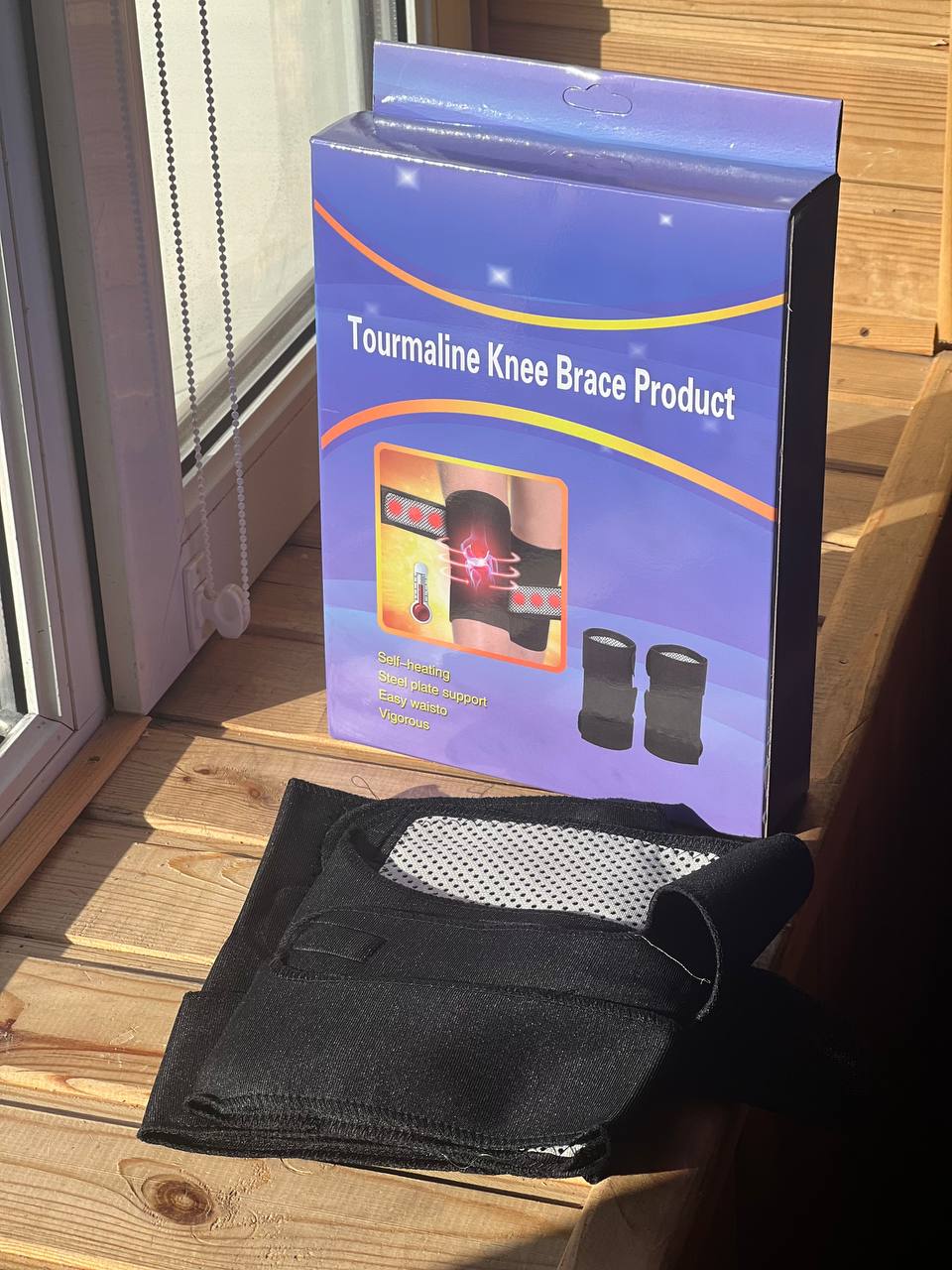 Наколінник еластичний з підігрівом KNEE PAD XL-332 - Зображення 3