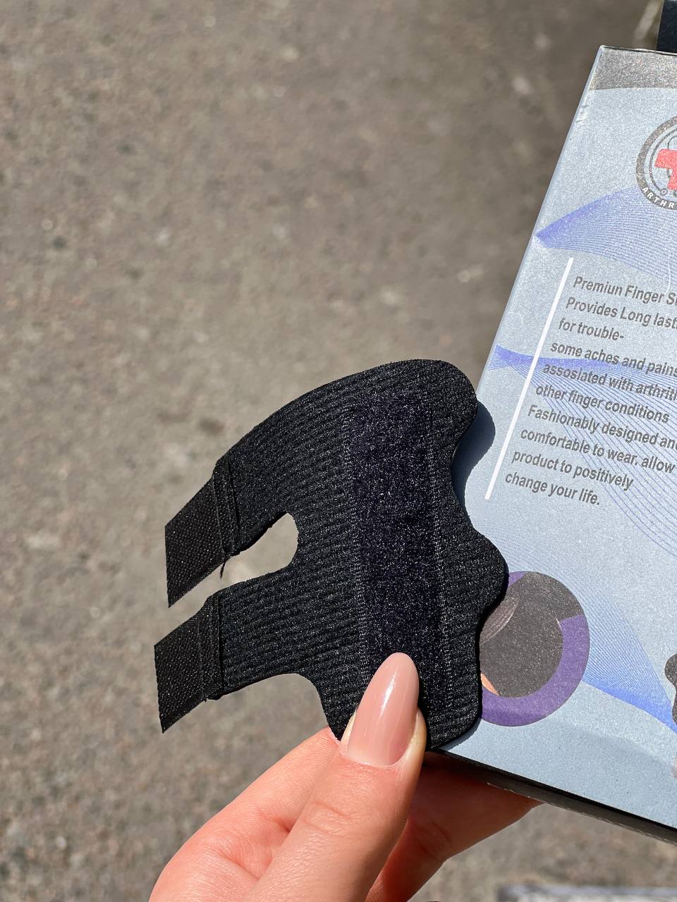 Бандаж на палець руки мізинець дитячий ортез шина фіксатор FINGER SPLINT 500 - Зображення 5