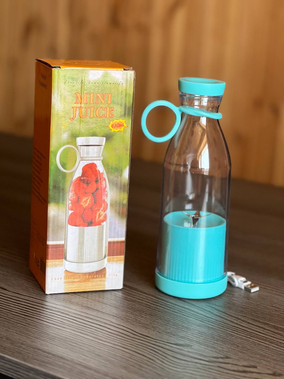 Портативний блендер у пляшці MINI JUICER - Зображення 2