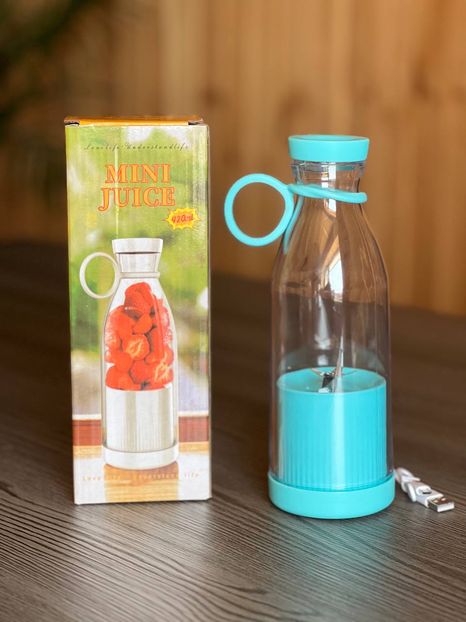 Портативний блендер у пляшці MINI JUICER