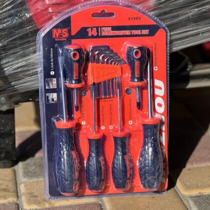 Набір Викрутка 14 в 1 SScrewdriver set 446 AND