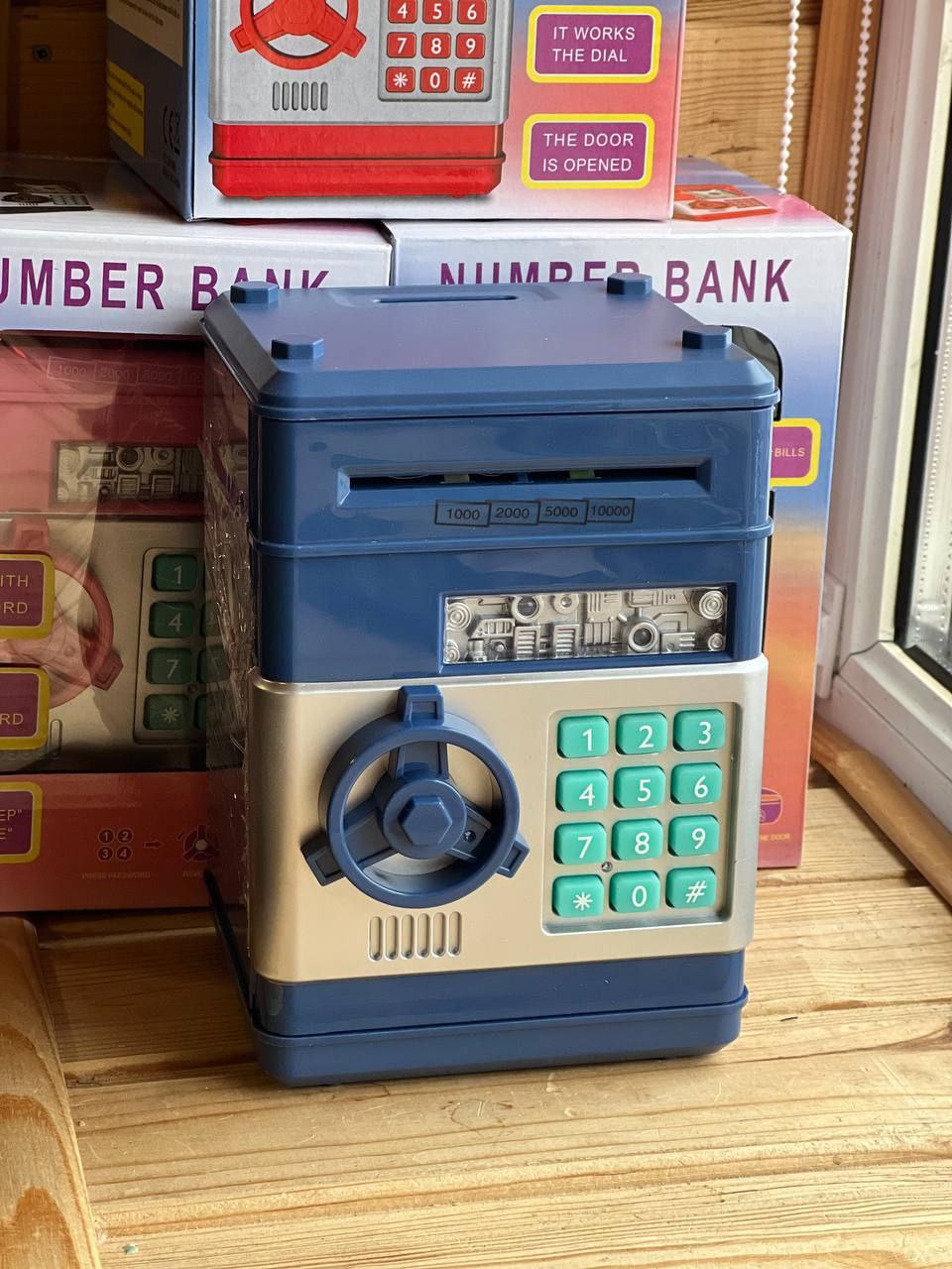 Скарбничка Електронна Скарбничка сейф NUMBER BANK - Зображення 3