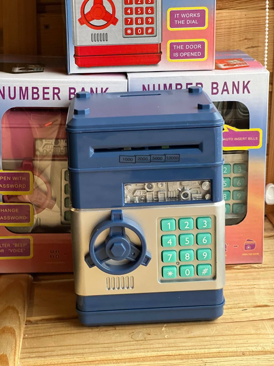 Скарбничка Електронна Скарбничка сейф NUMBER BANK - Зображення 4