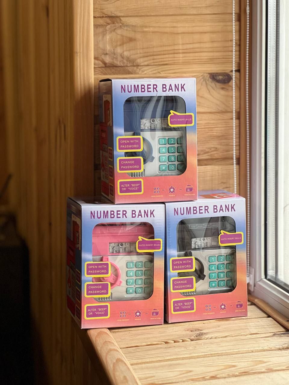 Скарбничка Електронна Скарбничка сейф NUMBER BANK - Зображення 6