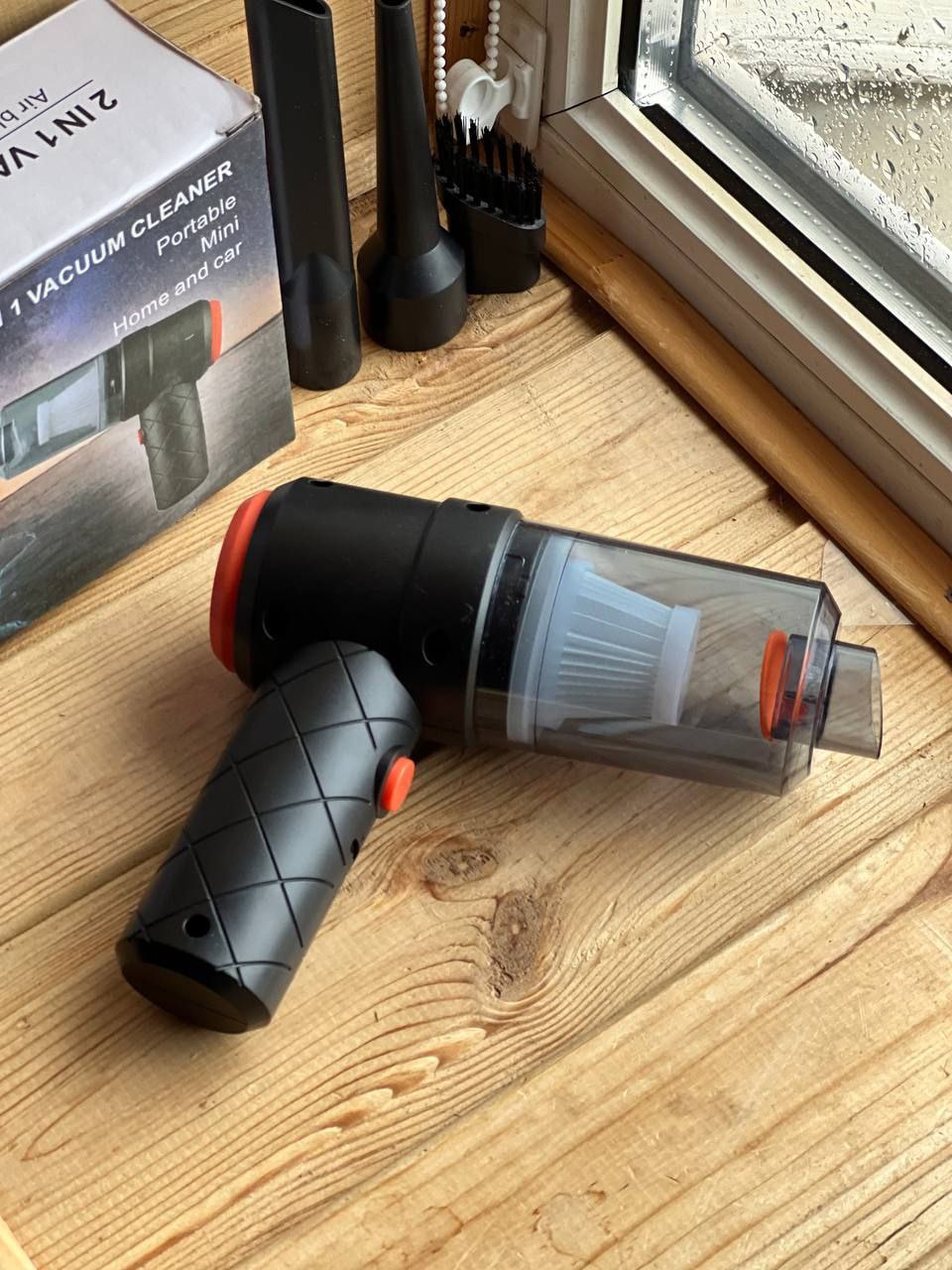 Автомобільний бездротовий портативний пилосос 2 in1 Vacuum cleaner AND XL-951 - Зображення 4