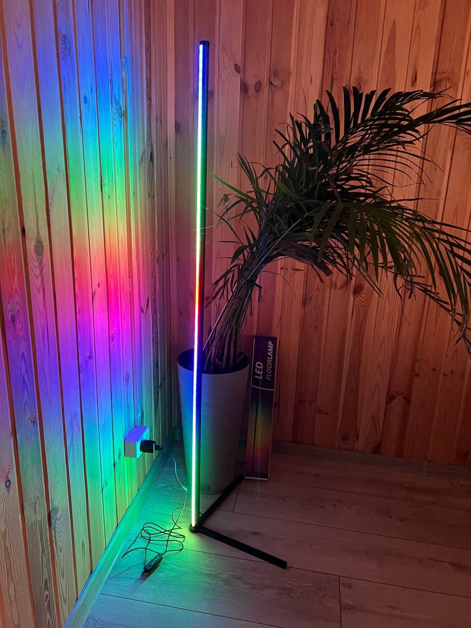 Лампа для підлоги 1.4 m торшер RGB світлодіодна Лампа для підлоги для спальні, HA-10 - Зображення 2