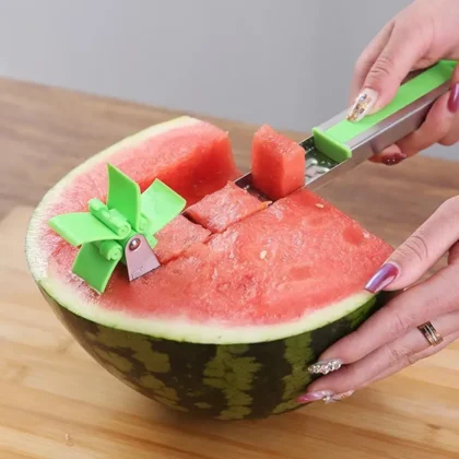 Пристосування для нарізки кавуна та дині SUNROZ Watermelon Slicer ніж-слайсер