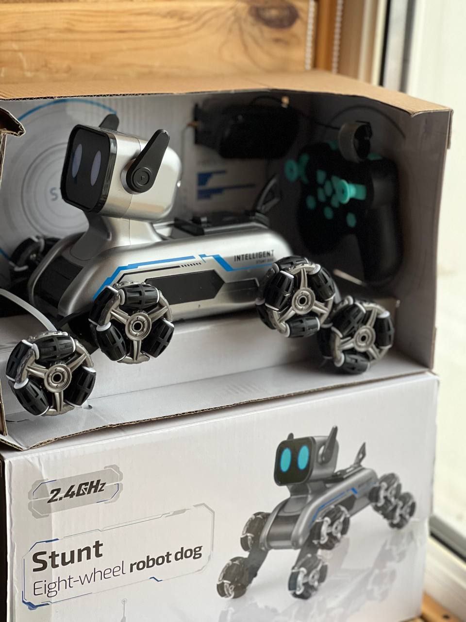РОБОТ іграшка ,2 пульта Інтелектуальна Remote control car AND 2950-1 - Зображення 4