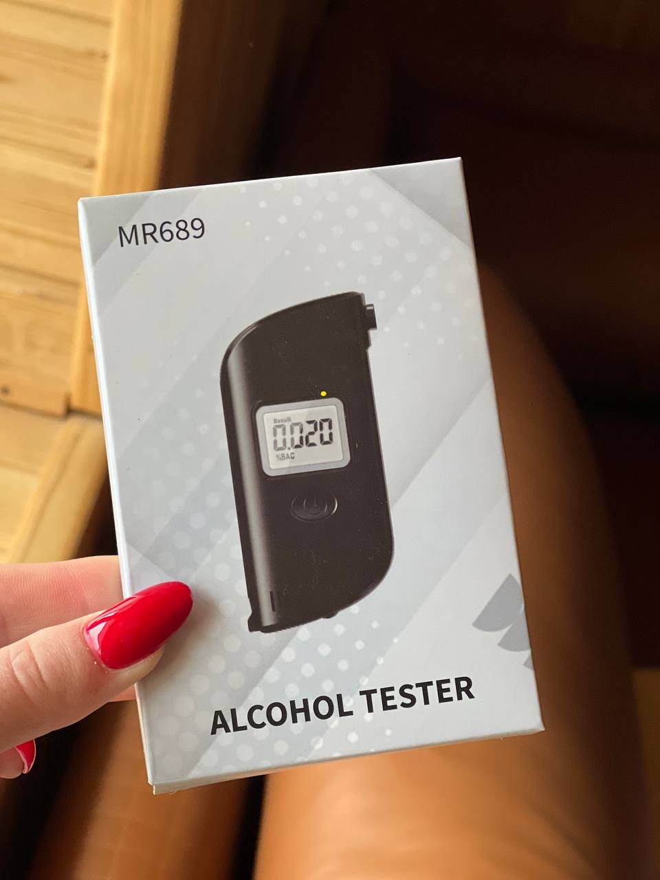 Тестер спирту дихання LCD Alcohol tester AND HA-170 - Зображення 2