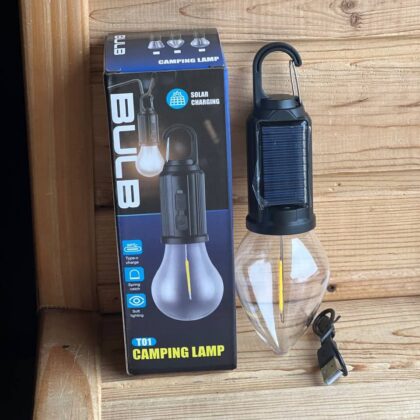 Лампочка Лампа для кемпінгу, що працює від сонячної енергії, з USB-зарядкою AND HA-112