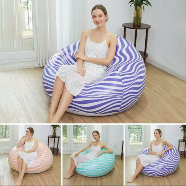 Надувний Диван Смужка для відпочинку Sofa AND XL-1135