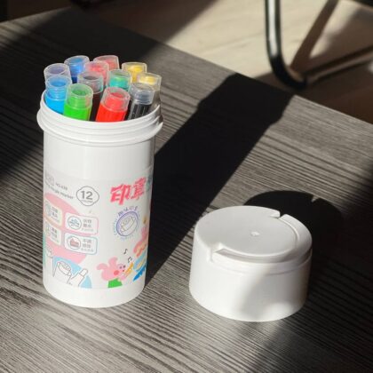 Акварельні маркери БІЛІ - NEW 12 Water color pen AND 638-12