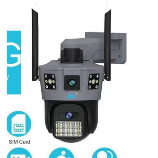 Камера SD39-4G ЧЕРНАЯ SIM CARTA 4G Solar ptz 6MP camera ¶app:v380pro