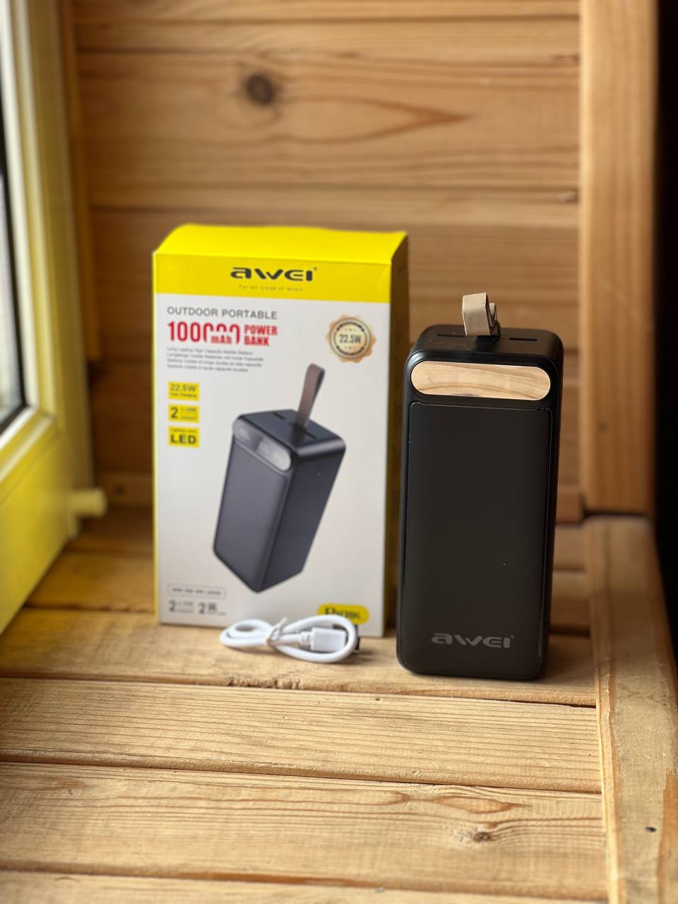 Повер Банк 100000 mAh зі швидкою зарядкою AND P101K - Зображення 7