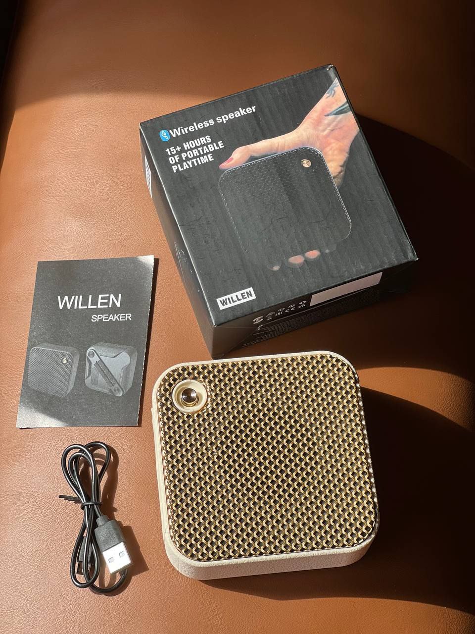 Міні-колонка Bluetooth музичний центр важкі баси sound AND 1498