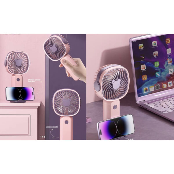 Вентилятор настольный мини ручной с USB ТОП Handheld fanAND LY-838