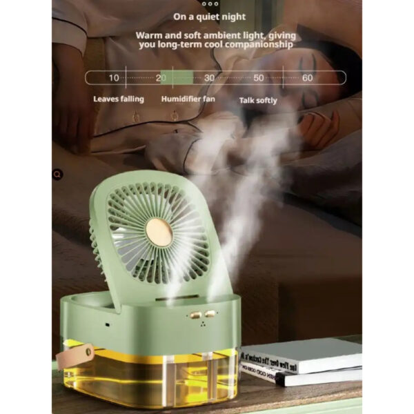 Вентилятор Маленький настольный Usb-увлажнитель Small fan spray fanAND1253