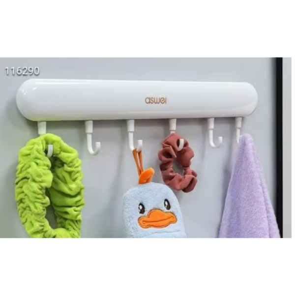 Настенная Клейкая вешалка с крючками Towel hookLY-839