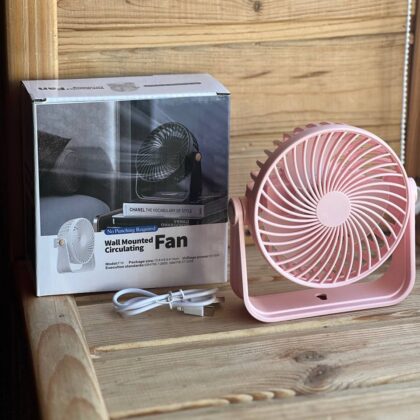 Вентилятор компактний міні настільний Wall mounted fanAND1261